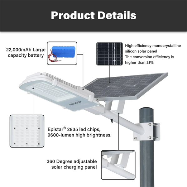 60 watt solar street light 6000 lumens 8 60 watt solar street light 6000 lumens 8