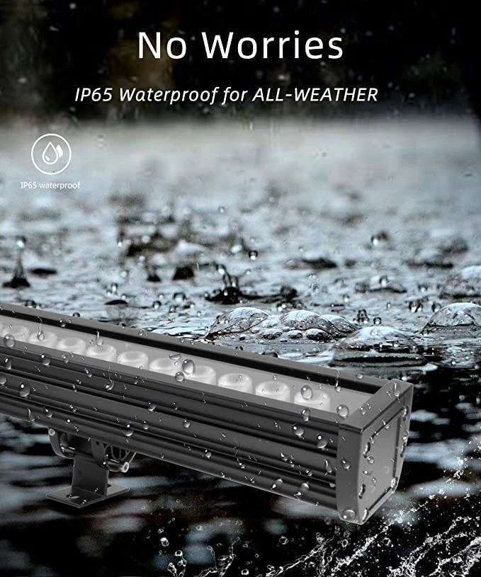 Exterior Led Wall Washer Light Bar