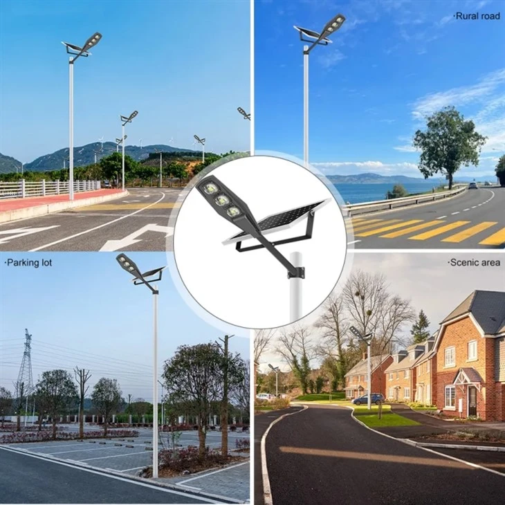 Lauko saulės LED gatvės šviestuvas