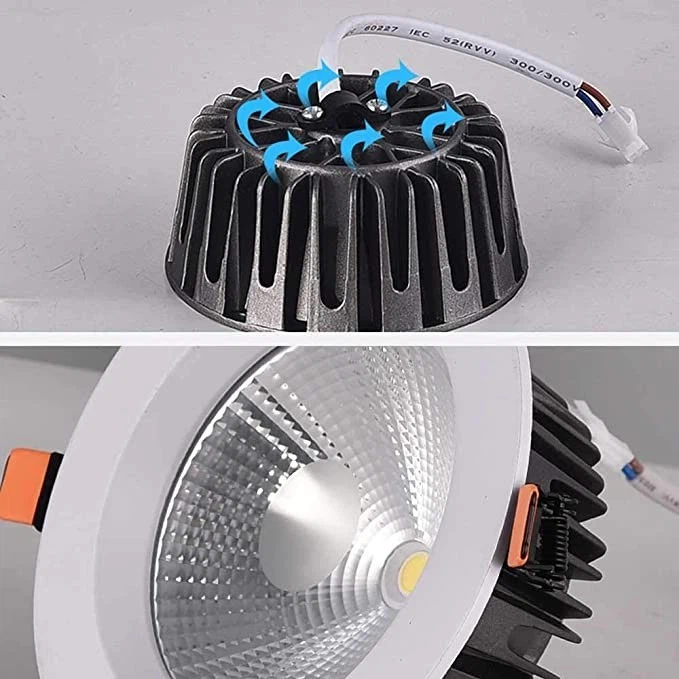 Recessed Anti Glare Downlights 4568inch