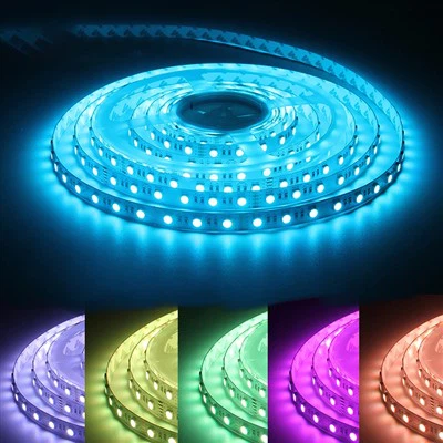 Vandeniui atsparūs lankstūs RGB LED šviestuvai