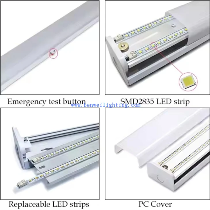 Led Batten Light 110-277V 15W 6300K