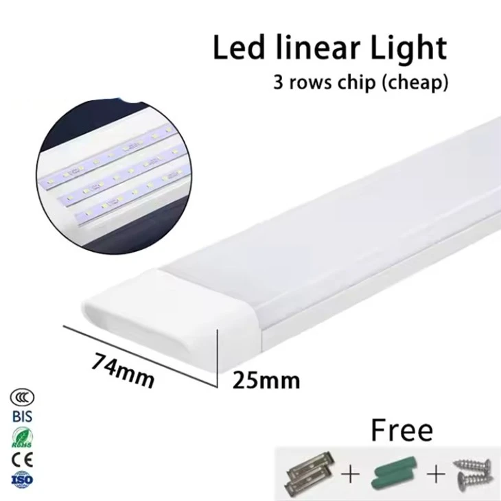 Led Batten Light 110-277V 20W 5900K