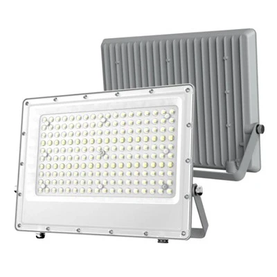 LED prožektorių ant modelio objektyvas